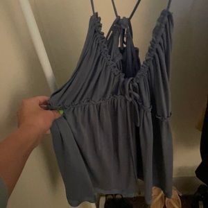 bluetank top from free people!